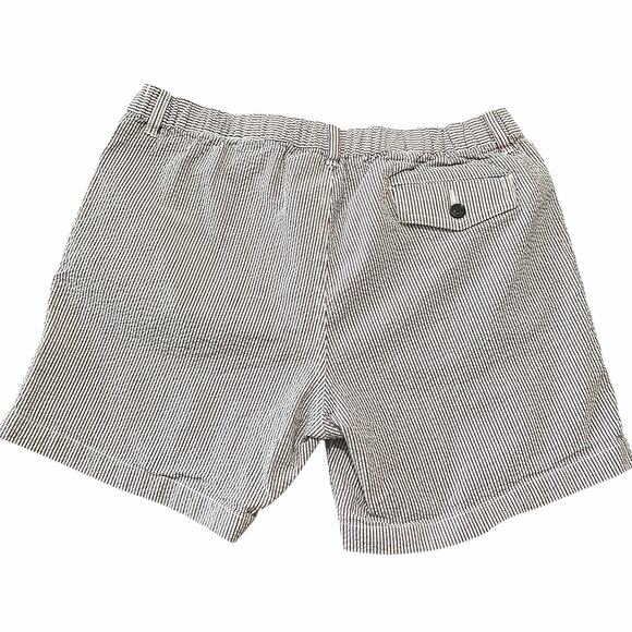 Chubbies Men's Seersucker Shorts Large 5.5 Inseam Stripes America Preppy College - Picture 2 of 8